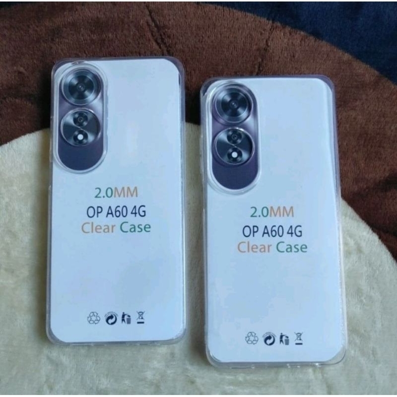 silikon warna putih Oppo A60