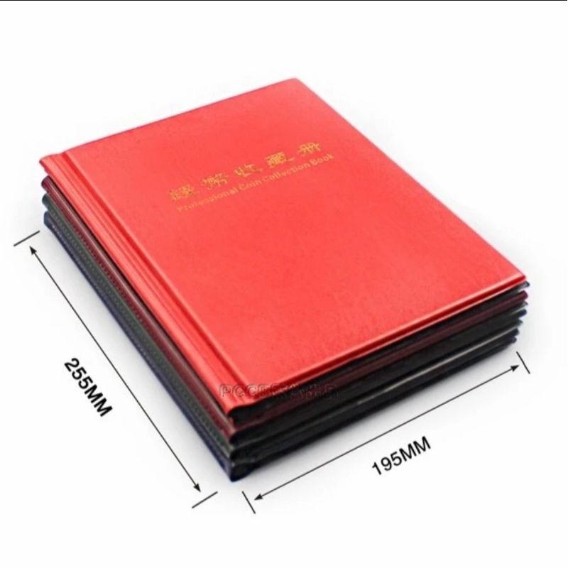 Album koin holder PCCB 195 x 255mm 120 kantong