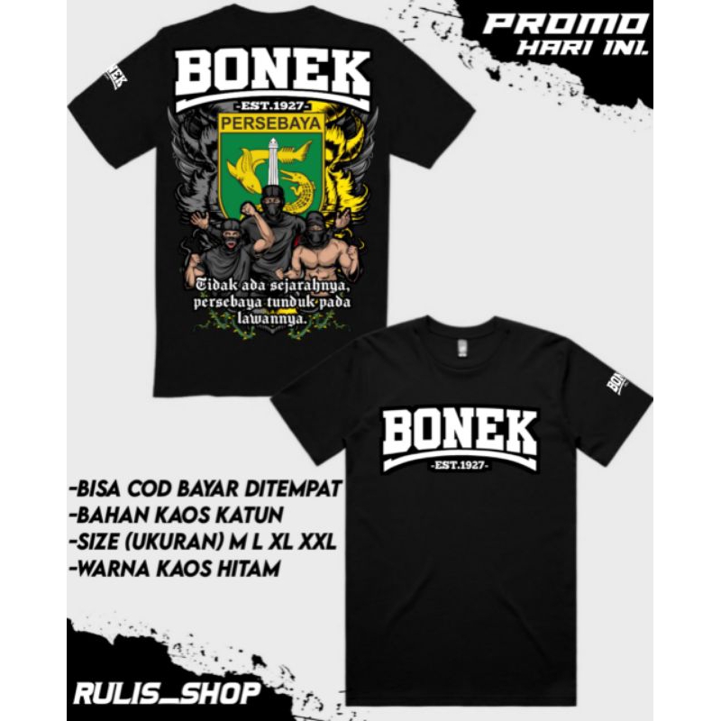 Kaos Persebaya Kaos Bonek Mania Baju persebaya Atribut Persebaya