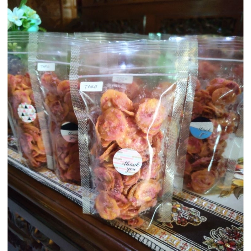 

KERIPIK PISANG KRISPI RASA TARO