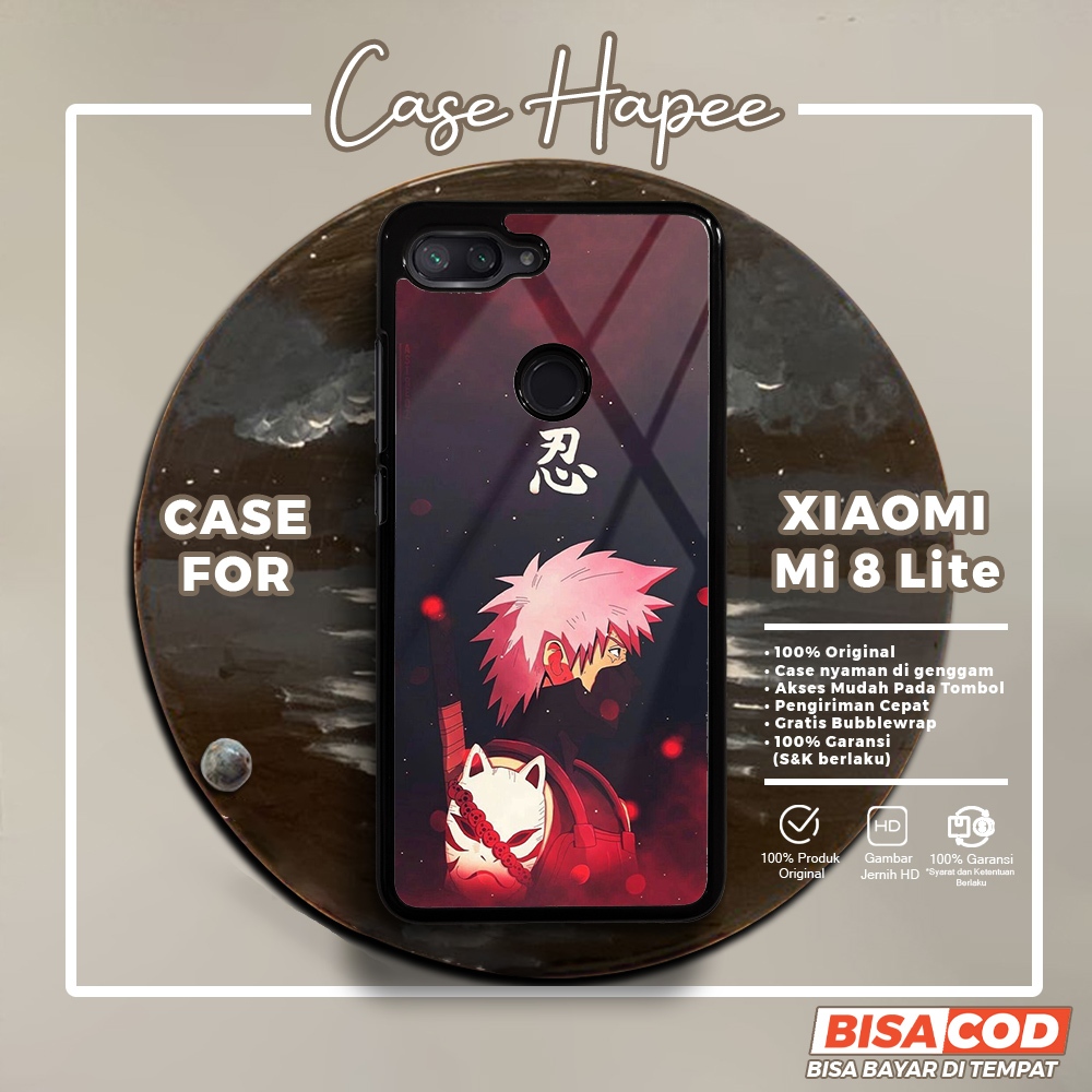 Case Xiaomi Mi 8 Lite Casing Xiaomi Mi 8 Lite [KKSI] Casehapee Case Glossy Case Aesthetic Custom Cas