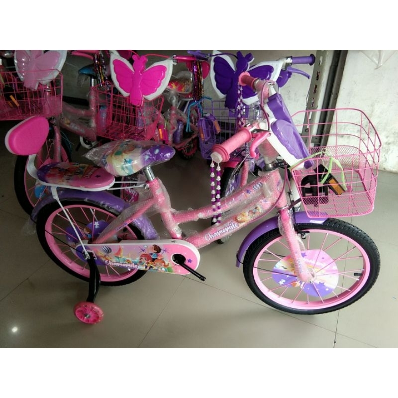 Sepeda Anak Sepeda Mini 18 inch CHAMOMILE ( MUSIK )