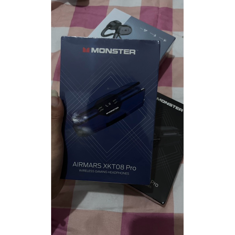 TWS MONSTER XKT08 PRO  WIRELESS BLUETOOTH EARPHONE  ORIGINAL