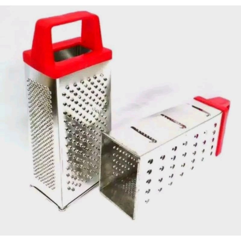 Parut menara 4 sisi serbaguna / parutan keju/ parutan singkong/PERALATAN DAPUR/ALAT MEMASAK