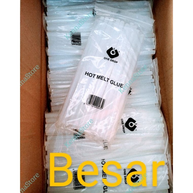 

SALE Lem Bakar Hot Melt Glue Glue Stick merk One Drop ukuran BESAR Hanya Di Sini