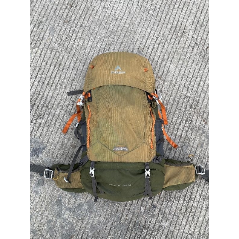 Equator trek 65L olive