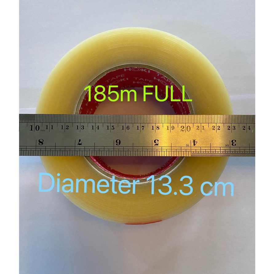 

KF7 Lakban Bening 45mm x 185m x 45 mic FULL Merek HOKI TAPE Coklat98