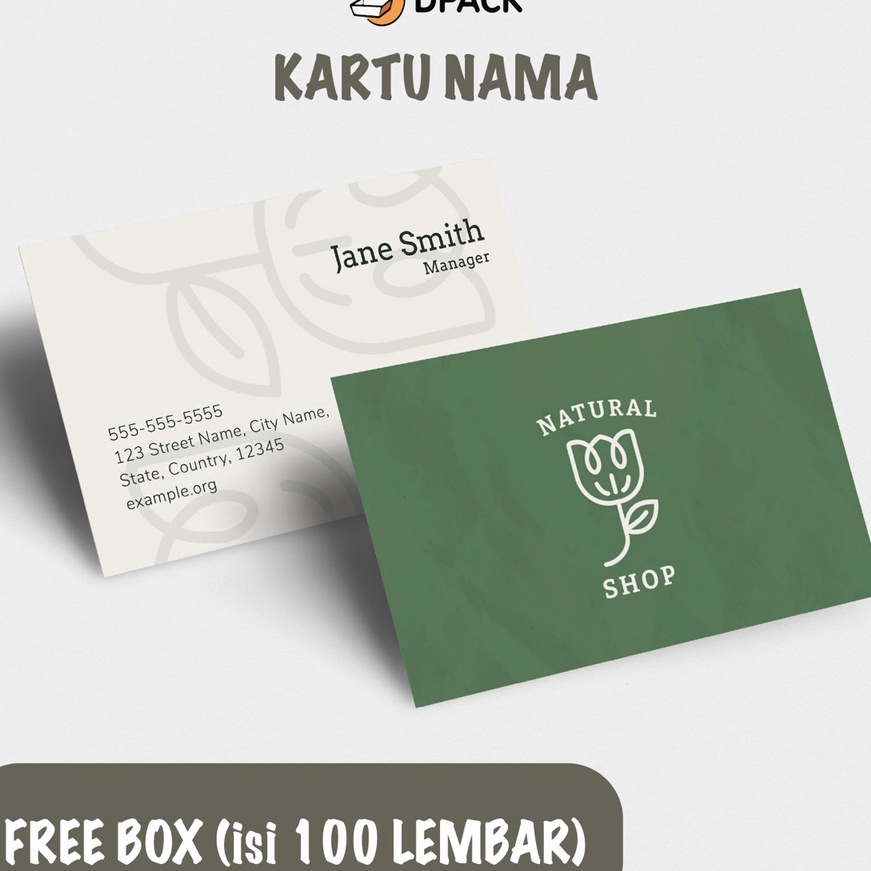 

KP8 CETAK KARTU NAMA MURAH 1 SISI 2 SISI SEHARI JADI 1 BOX ISI 1 PCS FREE BOX LAMINASI DOFFGLOSSY