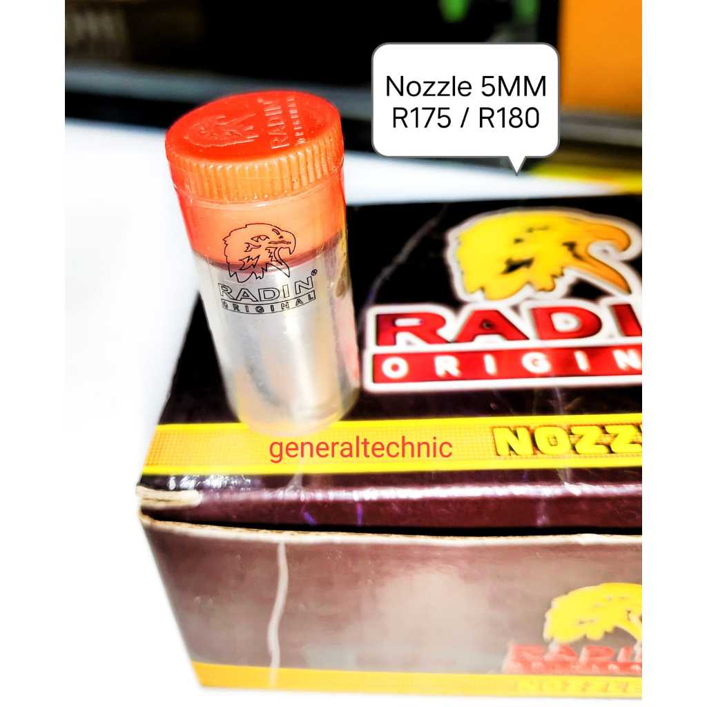 Nozzle R175 Nozzle R180 Nozzle S195 Diesel Nozzle Radin (5MM) / Nozzle JF (6MM)