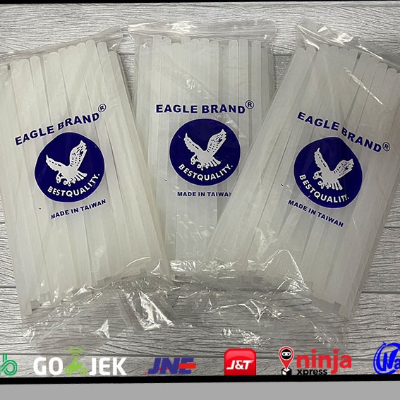 

HJ6 Isi Lem Tembak Putih EAGLE Brand Lem Putih KECIL merk EAGLE Lem Putih BESAR merk EAGLE 1KG