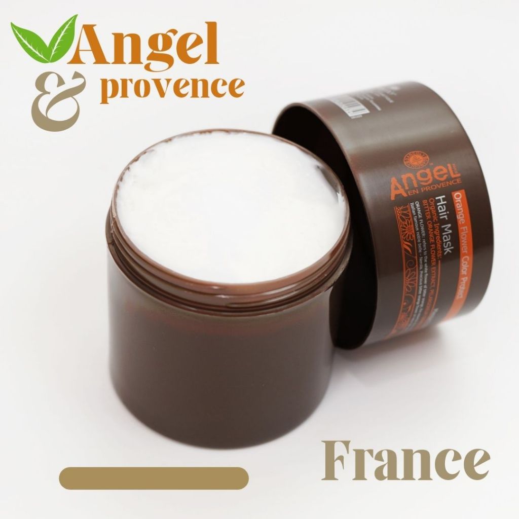 Angel Provence Radiant Color Hair Mask with Orange Flower
