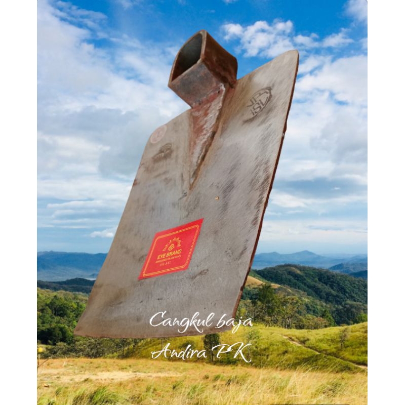 cangkul baja/cangkul tanah/cangkul asli