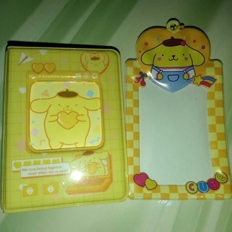 

Binder 1P Sanrio Pompompurin + Cahol (jnt/jne only)