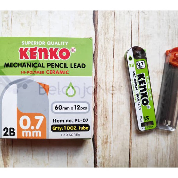 

Promo Isi Pensil Mekanik Kenko 2B 7 mm PL7 1 LUSIN