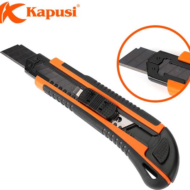 

HJ6 Kapusi K8747 Pisau Cutter 18mm 3 Mata Isi