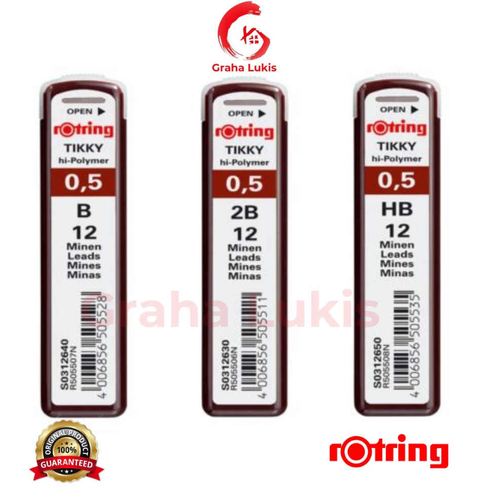 

Trendy Rotring Tikky HiPolymer Pencil Lead 5mm