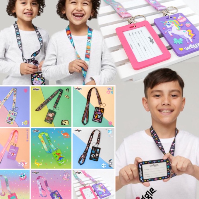 

Flash Sale Smiggle Name tag Lanyard ID Import 1745