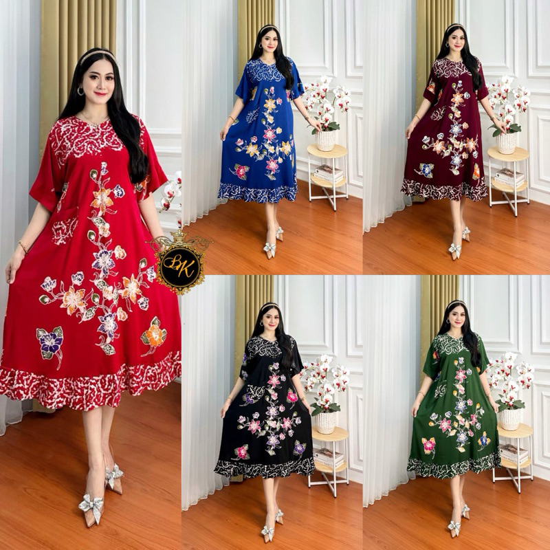 Daster Jumbo Ld 130 | Dress Women Big |Daster Cap Jumbo Ld 130| Dress Chibi Jumbo | Dress Jumbo Ld 1