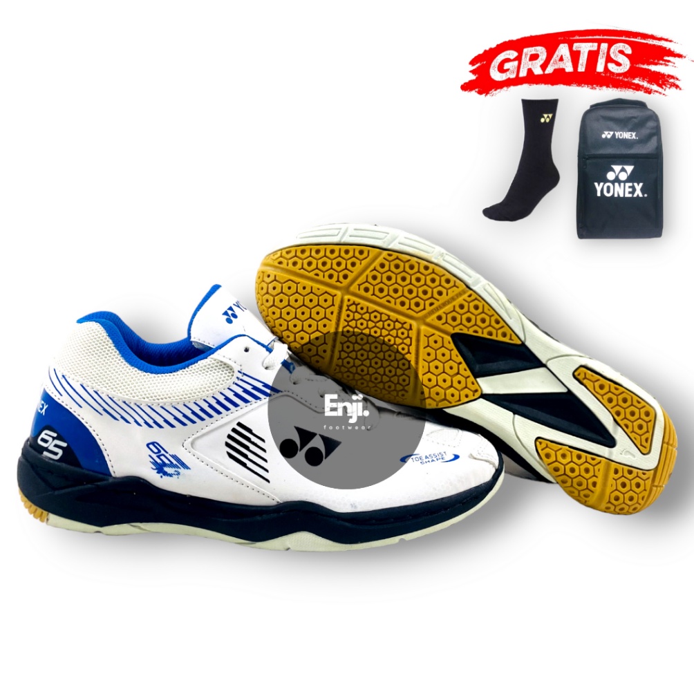 KODE L19S Sepatu Badminton Sol Karet Mentah Asli Pria Unisex Sepatu Bulutangkis Pria Sol Karet Terla