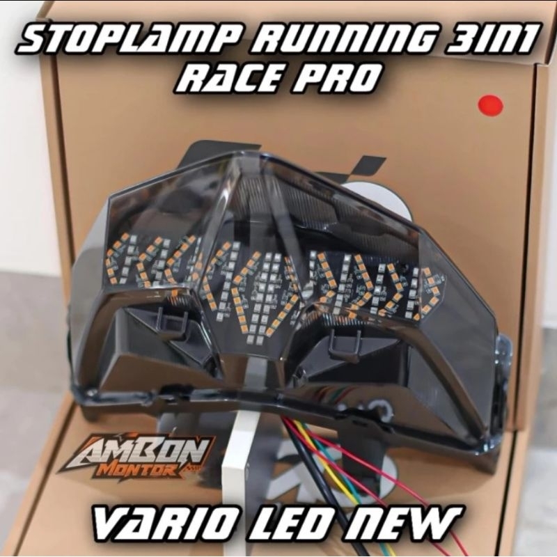 STOPLAMP VARIO 150 RUNNING REM KEDIP CUSTOM / VARIO 125 150 2018-2021