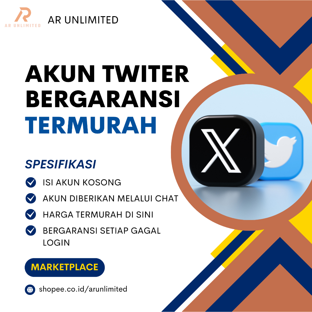 Akun X/Twitter Old Good Quality Termurah