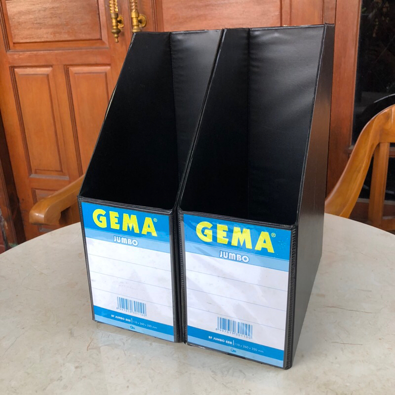 

Gema Box File 888 Jumbo Warna Hitam Original