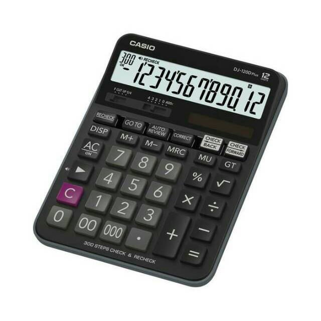 

CEPAT Casio DJ12D Plus Check Correct CalculatorKalkulator Desktop