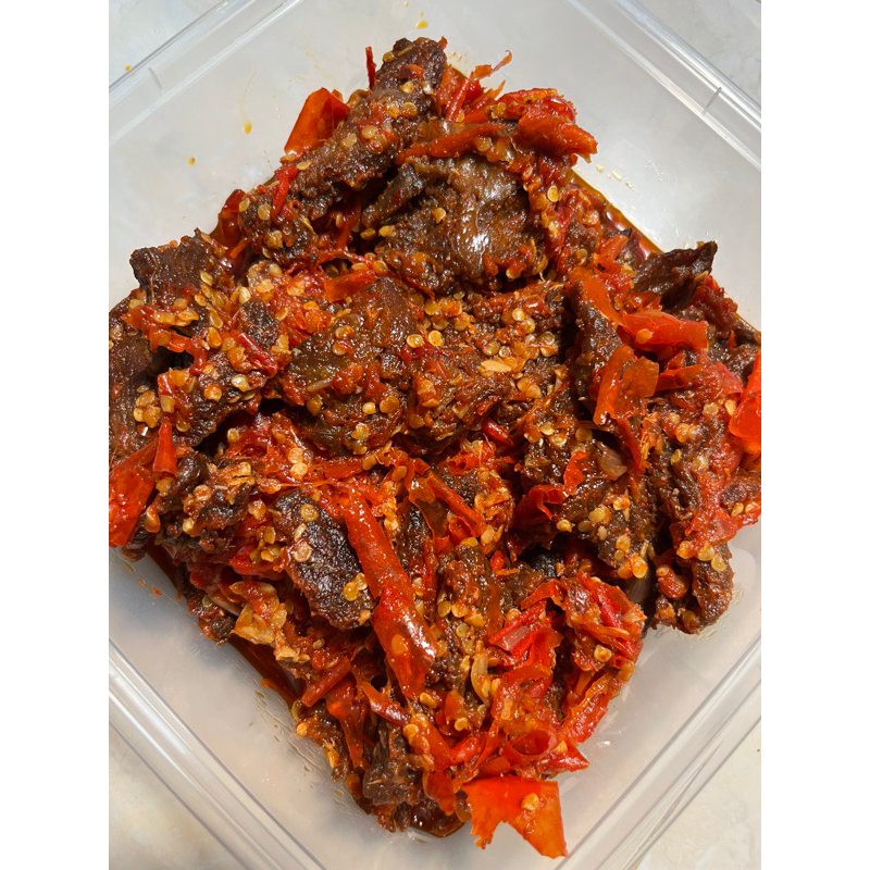 

dendeng / daging balado resep mayang