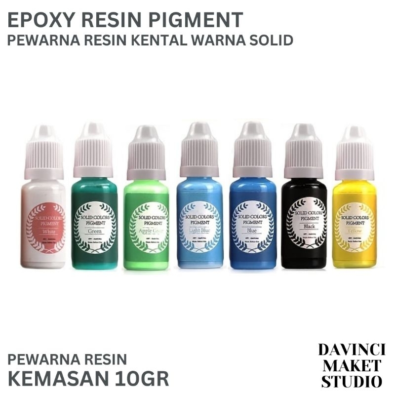 

Cat Pigment Pewarna Resin Solid Transparan 10gr - Resin Pigment