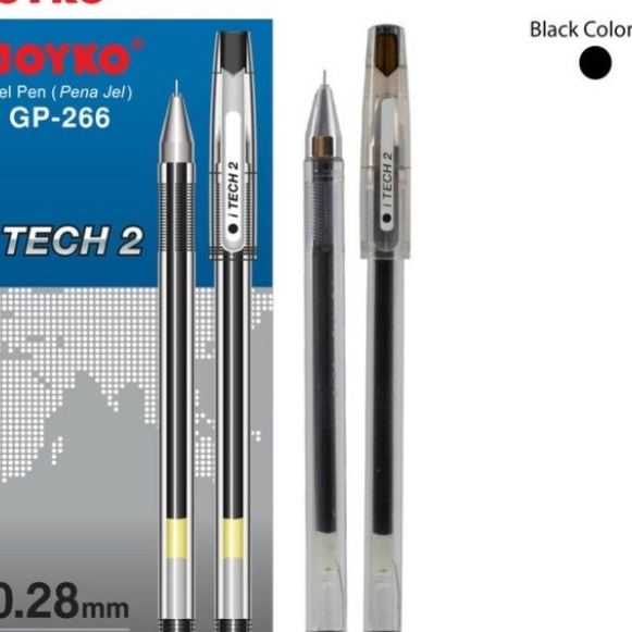

berkualitas PAM Gel Pen Joyko GP266 I TECH HITECH 2 12pcs