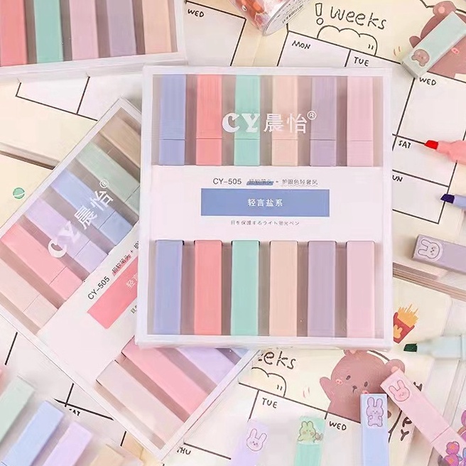 

Beli HIGHLIGHTER PEN MARKER TIP SOFT LINER PASTEL