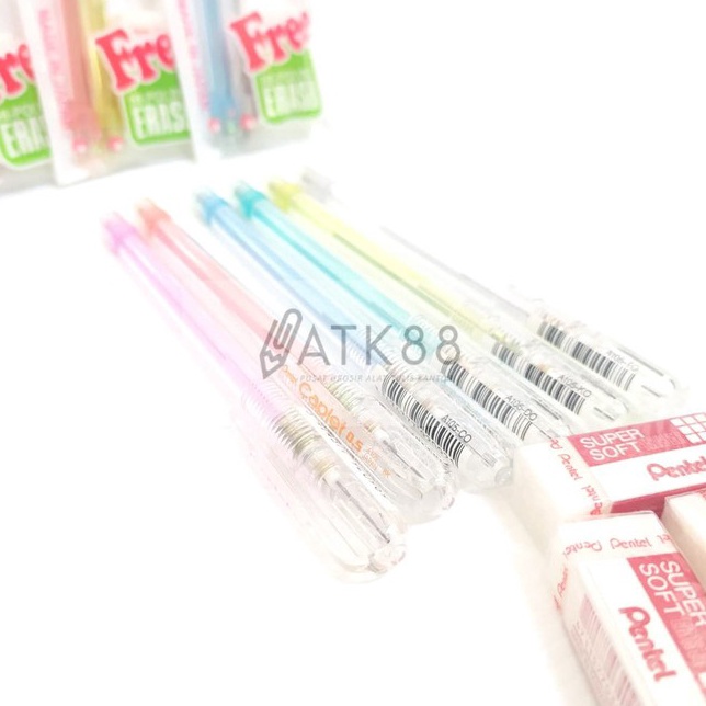 

Pensil Mekanik Pentel Caplet 5 isi 2 Eraser