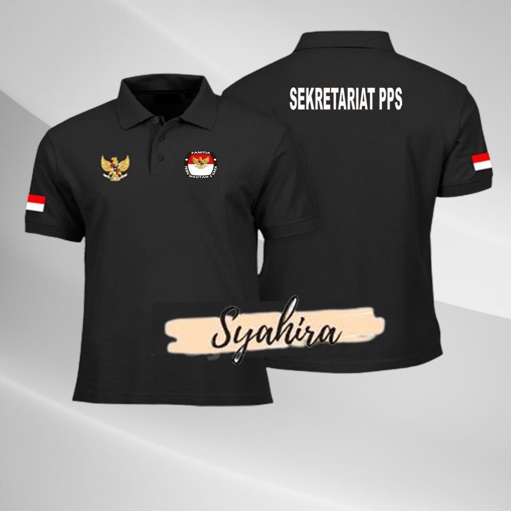KAOS KERAH SEKRETARIAT PPS//KAOS ATASAN PRIA//WANITA/KAOS POLO LOGO PPS