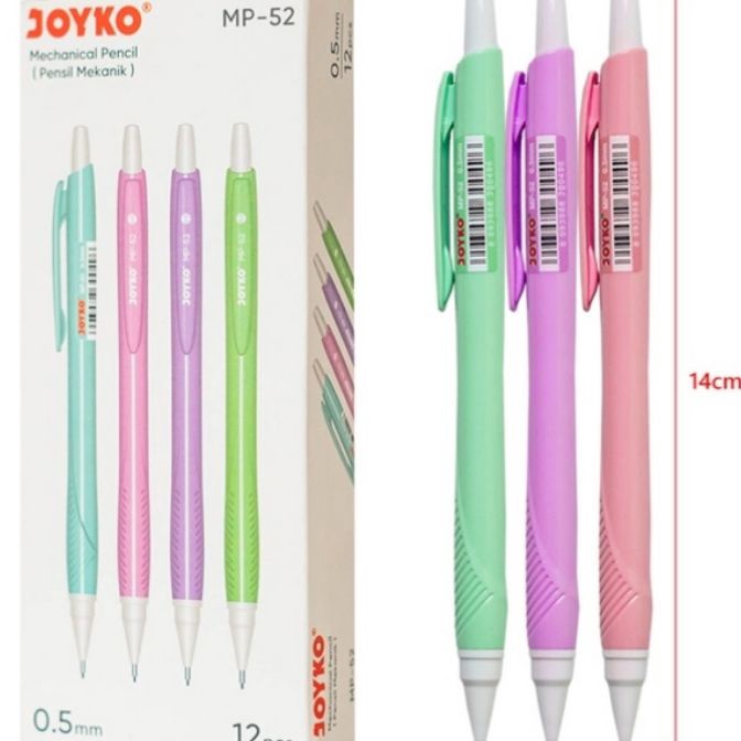 

KI3 Pensil Mekanik Joyko MP52 GROSIR Pastel 5mm