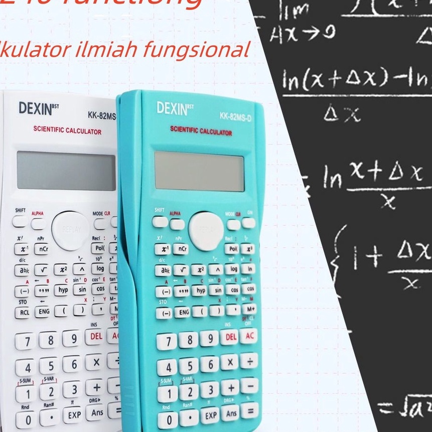 

Grosir kalkulator scientific 24 fungsi dengan berbagai warna pilihan scientific calculator 24 funtions