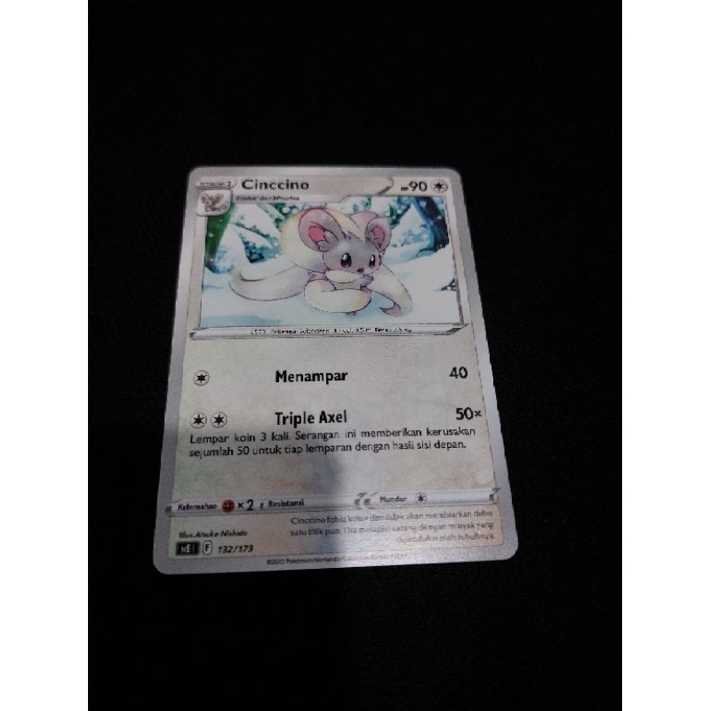 Pokemon TCG Indonesia Cinccino 132/173 Kartu Pokemon Indonesia
