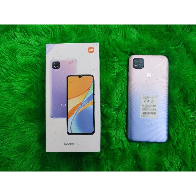 redmi 9c ram 4/64 fulset bekas