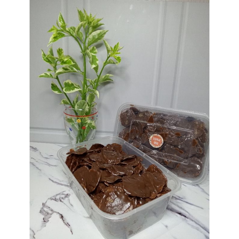 

Kripik pisang coklat