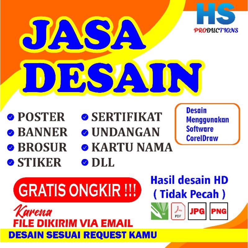 JASA DESAIN GRAFIS DAN PERCETAKAN ONLINE ( GRATIS ONGKIR ) DESAIN LOGO, BANNER, POSTER, BROSUR, DLL
