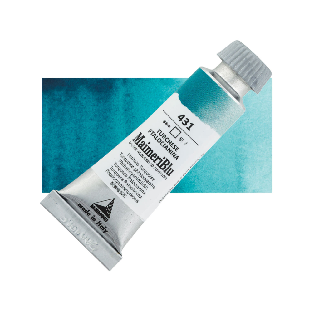

Cat Air Lukis Maimeri Blu Watercolour 12ml MaimeriBlu Phthalo Turquoise 431 M1609431 - PC