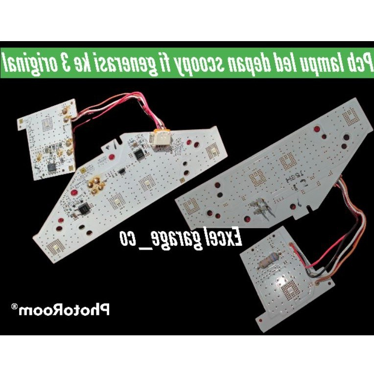 pcb lampu depan honda scoopy fi esp 2017 2019 k93 original