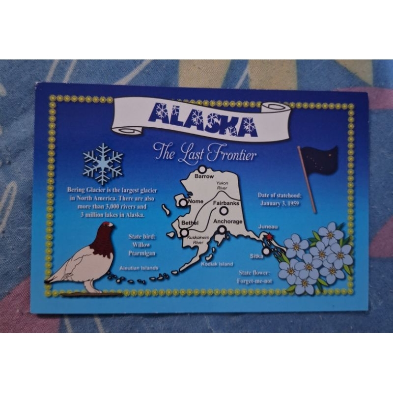 

Kartu pos alaska amerika