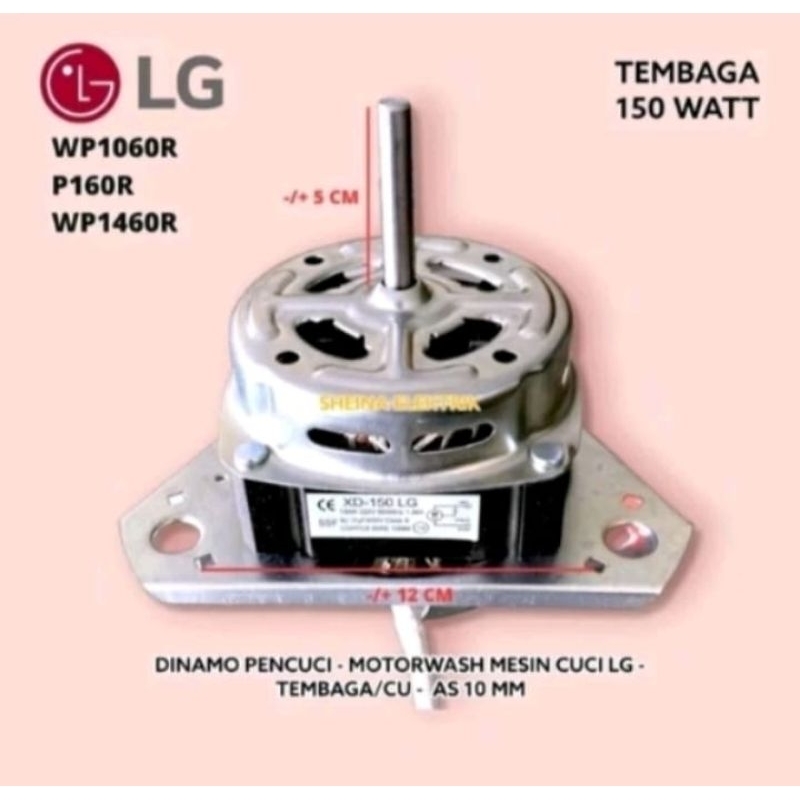 DINAMO WASH MESIN CUCI LG ORI 2 TABUNG