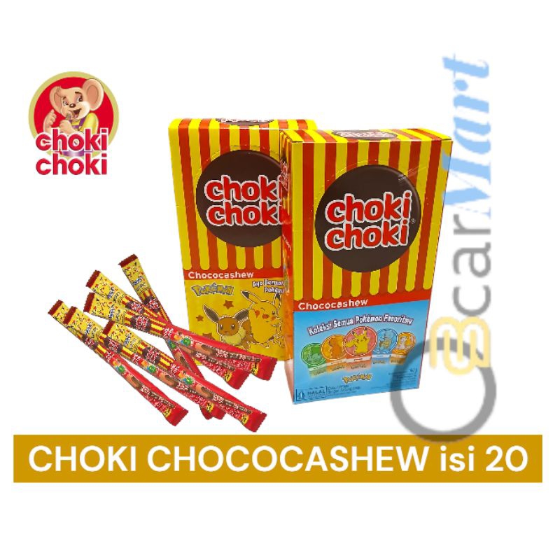 

GSVmart CHOKI CHOKI COKLAT PASTA Choco Cashew isi 20