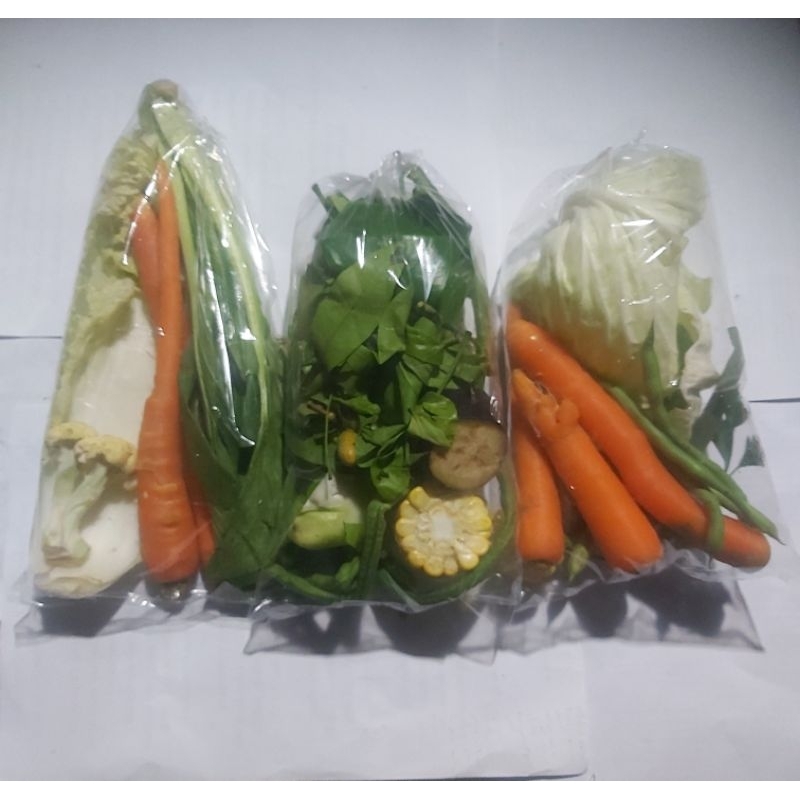 

Sayur Asem/Sop/Capcay/pack