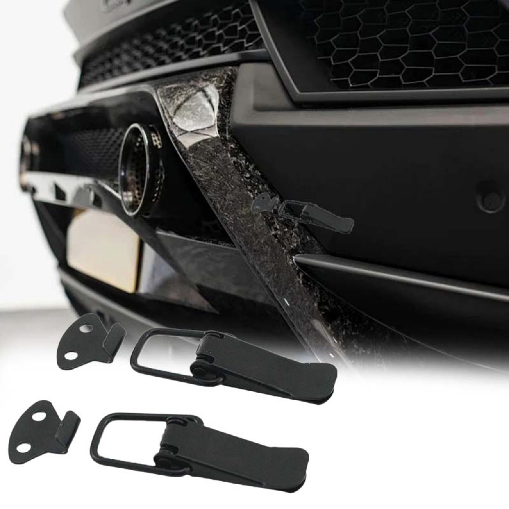 2pcs Klip Bemper / Karbon Clip Bumper Ukuran Besar/Kecil Klip Bumper Mobil Universal