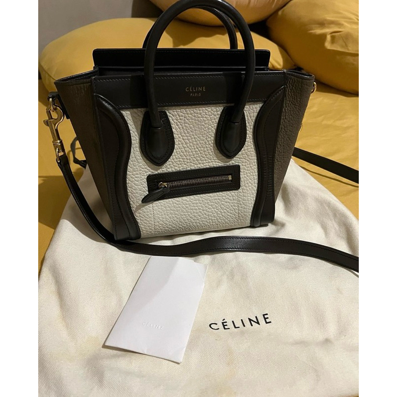 Tas CELINE NANO LUGGAGE (perloved)