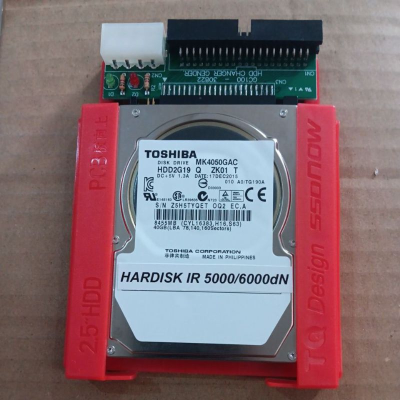 Hardisk Mesin Fotocopy canon IR-5000 DN/6000 DN