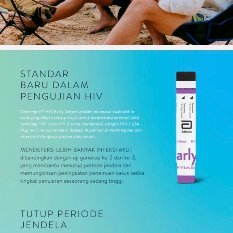 PROMO HIV DAN SIFILIS TEST GENERASI 4 AKL TES DUO COMBO ONESTEP INDEC MANDIRI SYPHILIS