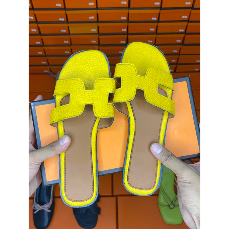 Sandal wanita kulit jeruk free box original premium / Sandal perempuan dewasa kekinian import / Sand